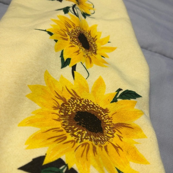 Yellow Sunflower Hoodie - Picture 4 of 6